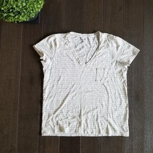 Classic Madewell whisper cotton v neck tee